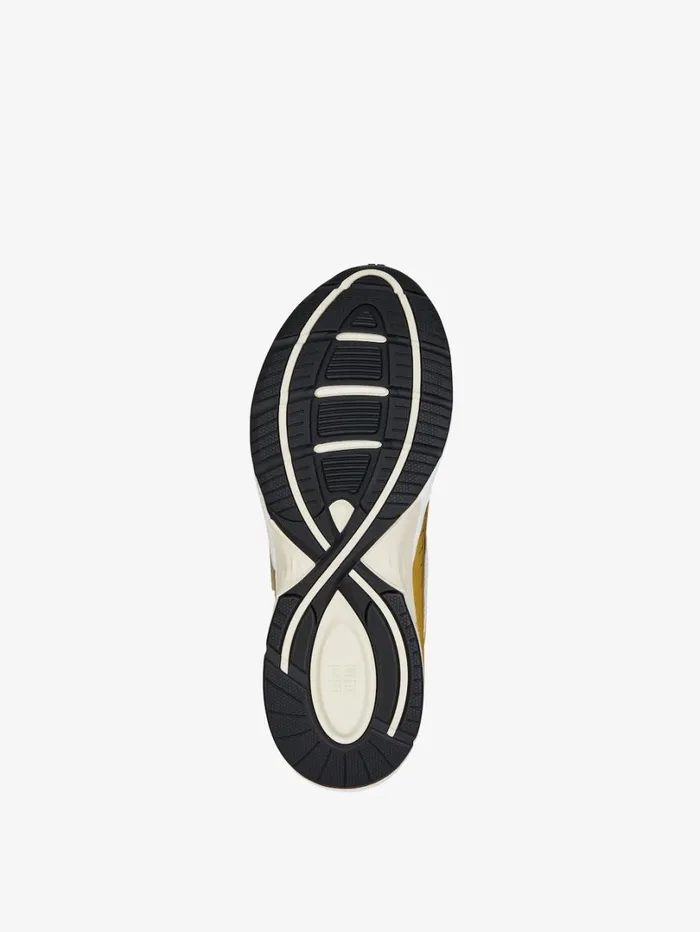 Givenchy NFNTY52 Runners In Synthetic Leather And Mesh Goldenwhite Men Sneakers Givenchy NFNTY52 Runners In Synthetic Leather And Mesh Goldenwhite Men Sneakers