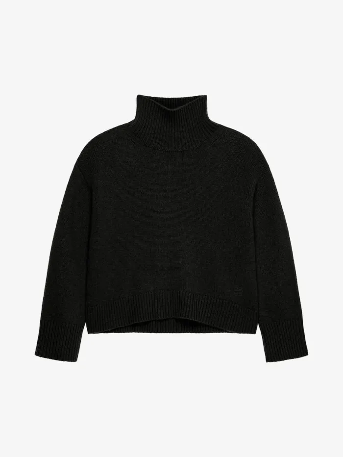Givenchy Oversized Turtleneck Sweater In Cashmere Black Men Knitwear