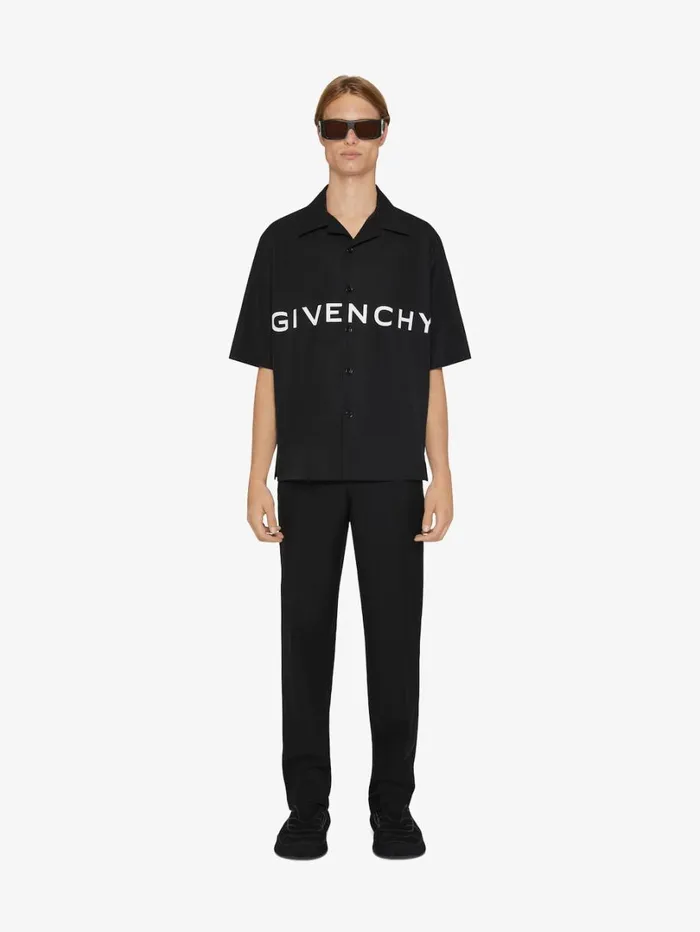 Givenchy Pants In Wool And Mohair Black Men Pants and Shorts