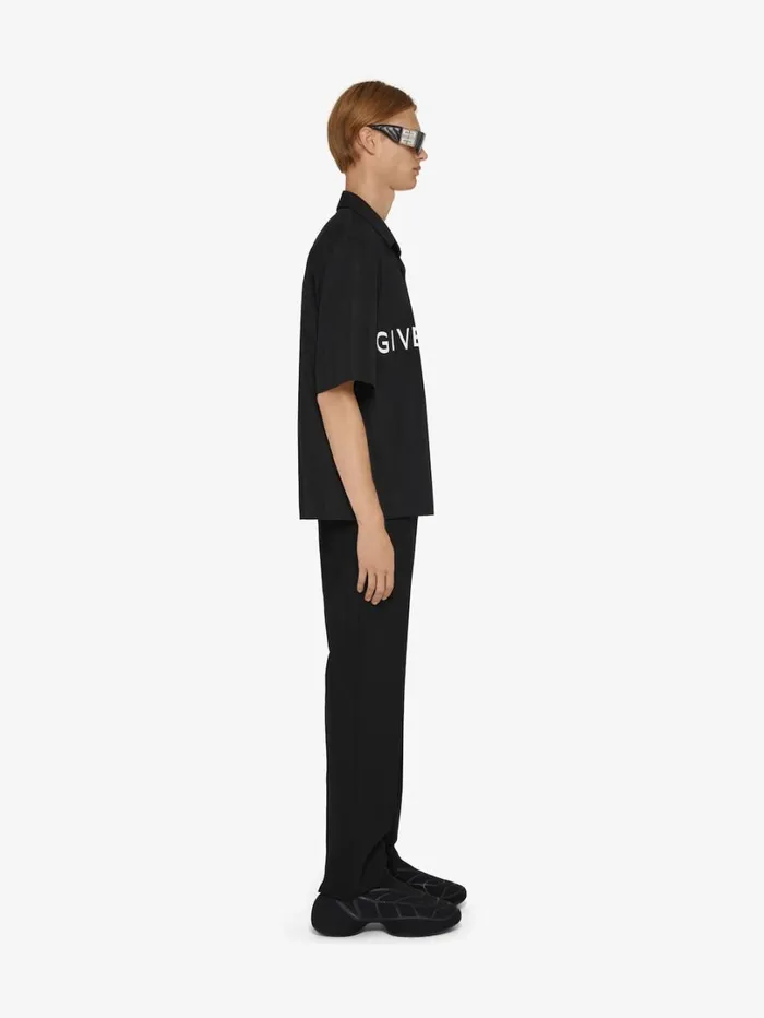 Givenchy Pants In Wool And Mohair Black Men Pants and Shorts