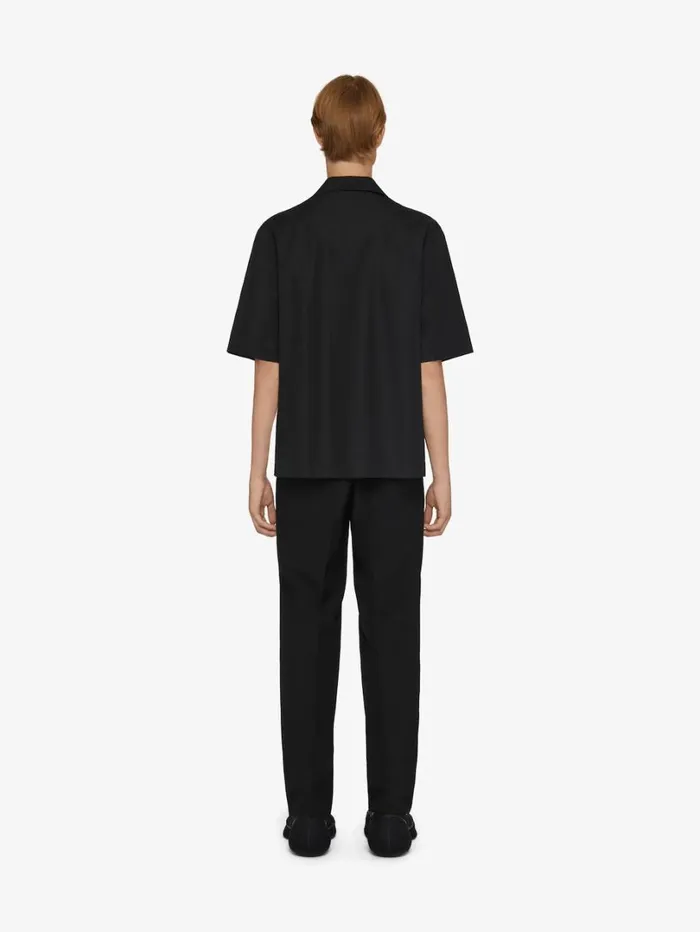 Givenchy Pants In Wool And Mohair Black Men Pants and Shorts