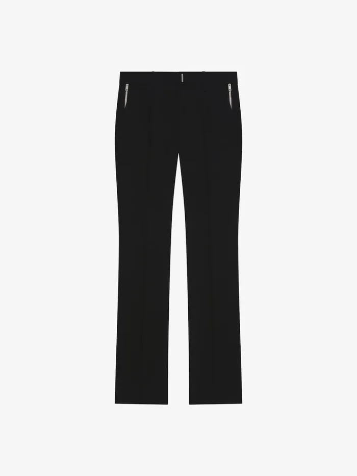 Givenchy Pants In Wool And Mohair Black Men Pants and Shorts