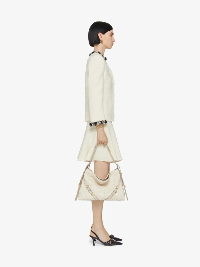 Givenchy Skirt In Tweed Ecru Women Skirts