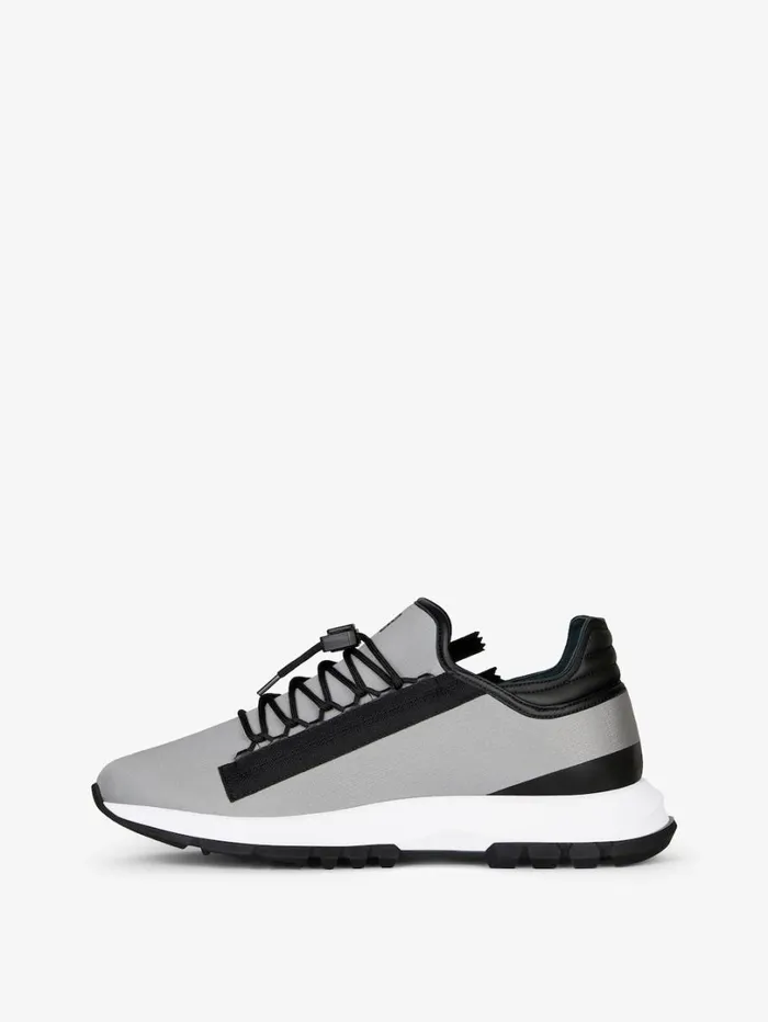 Givenchy Spectre Runner Sneakers In 4G Synthetic Fiber With Zip Greyblack Men Sneakers Givenchy Spectre Runner Sneakers In 4G Synthetic Fiber With Zip Greyblack Men Sneakers