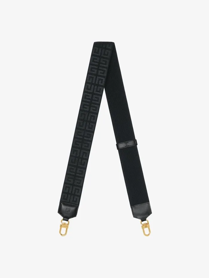 Givenchy Strap In 4G Embroidery Black Women Belts Givenchy Strap In 4G Embroidery Black Women Belts