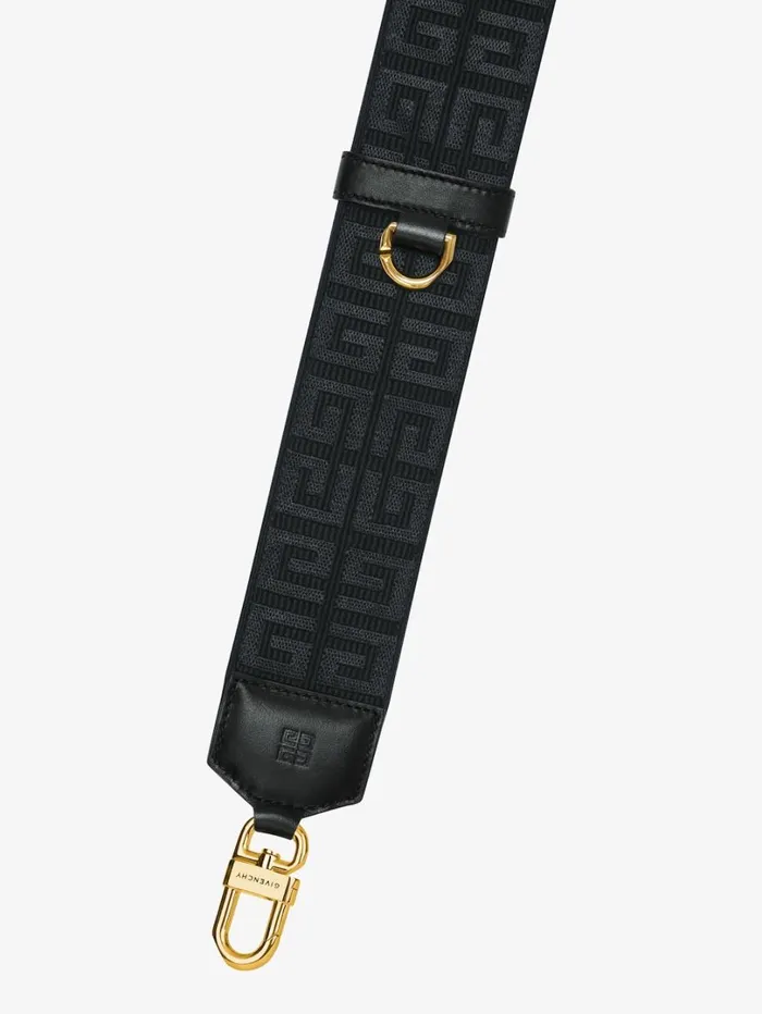 Givenchy Strap In 4G Embroidery Black Women Belts Givenchy Strap In 4G Embroidery Black Women Belts