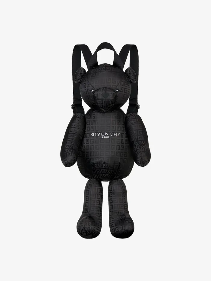 Givenchy Teddy Bear In 4G Jacquard Black WomenMen Girl 4 To 12 Years