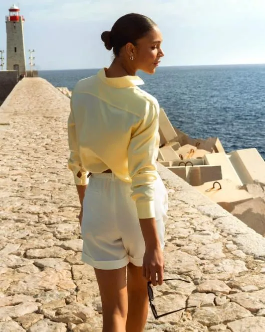 Golden Cocoon Tailored Shirt Women Blouses Lilysilk Shirts