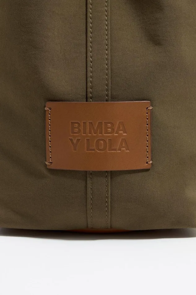 Grand Sac Shopping Chihuahua Gabardine Olive Olive Women Bimba Y Lola Shoppers