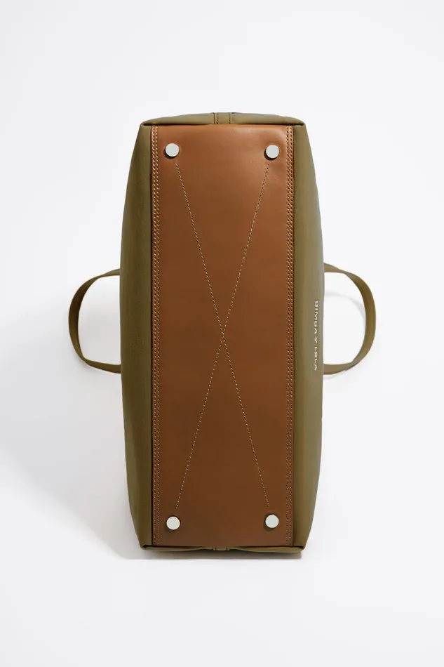 Grand Sac Shopping Chihuahua Gabardine Olive Olive Women Bimba Y Lola Shoppers