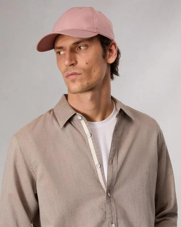 Hats and Gloves Men Rag and Bone Miles Baseball Hat Dusty Rose