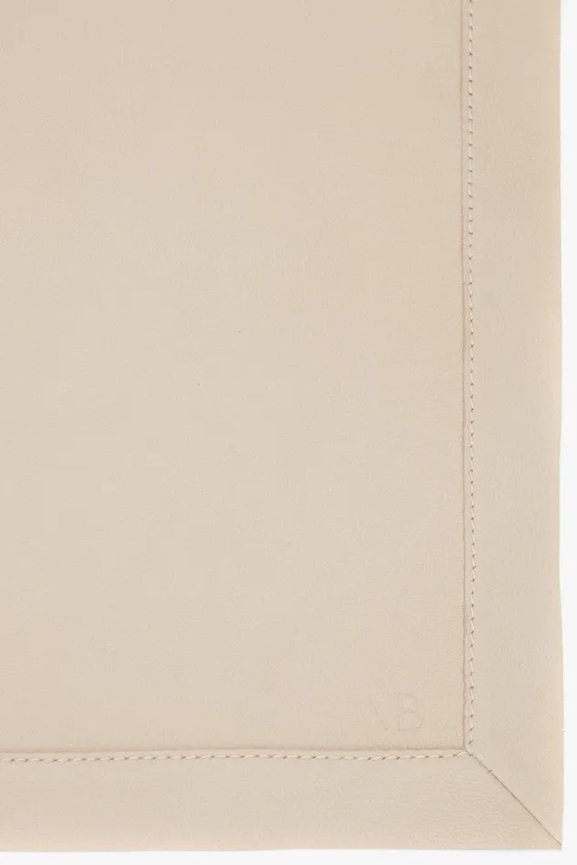 Hats and Scarves Women Victoria Beckham Leather Scarf In Taupe Hats and Scarves Women Victoria Beckham Leather Scarf In Taupe