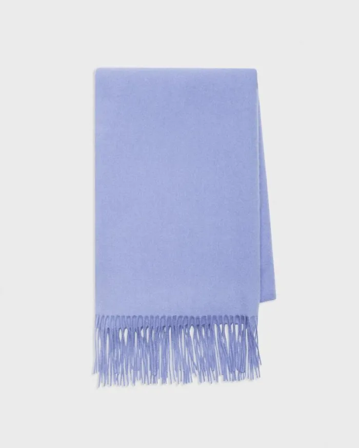 Hats Gloves Scarves Women Theory Classic Scarf In Cashmere Grotto Hats Gloves Scarves Women Theory Classic Scarf In Cashmere Grotto