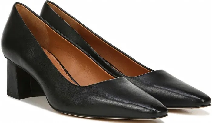 Heels Women Franco Sarto Sarto Regal Pump Black Leather