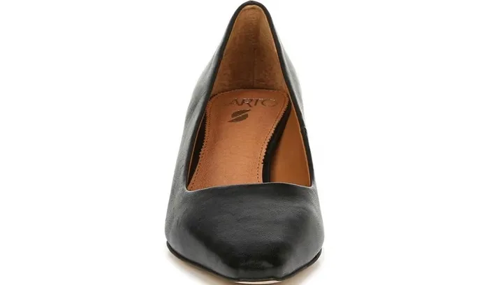 Heels Women Franco Sarto Sarto Regal Pump Black Leather