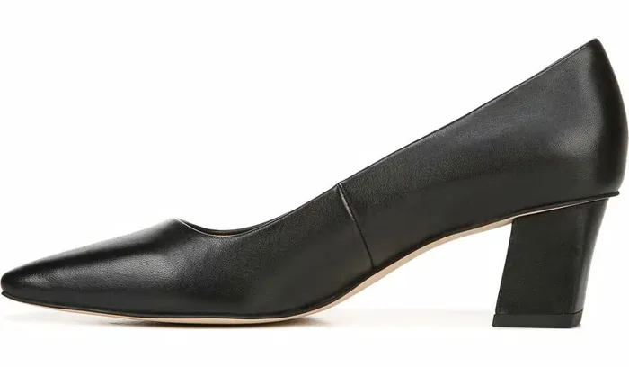 Heels Women Franco Sarto Sarto Regal Pump Black Leather