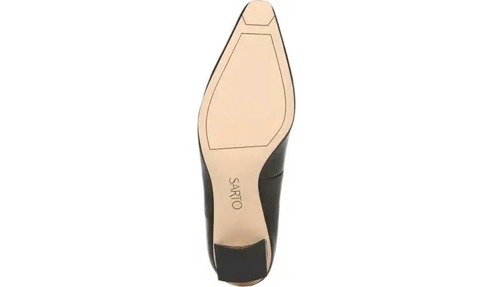 Heels Women Franco Sarto Sarto Regal Pump Black Leather