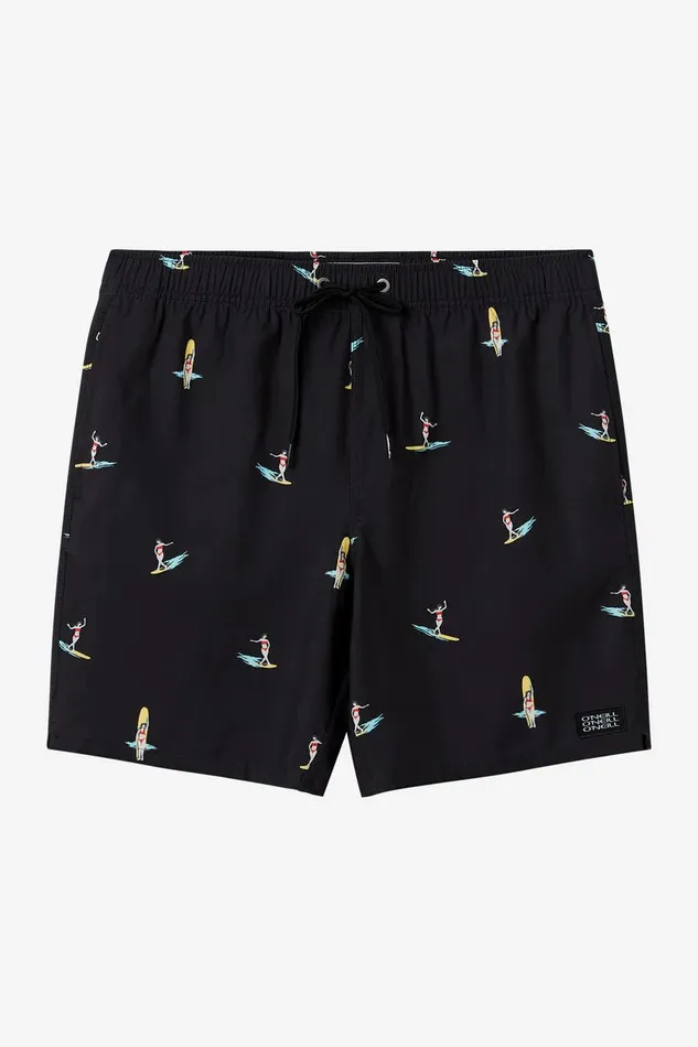 HERMOSA ELASTIC WAIST 17034 SWIM TRUNKS Black 2 Men O039NEILL Type