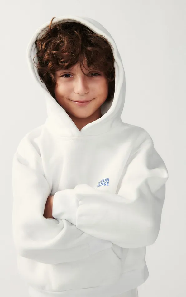 Hoodie Izubird Vintage Dove Kids American Vintage Sweatshirts