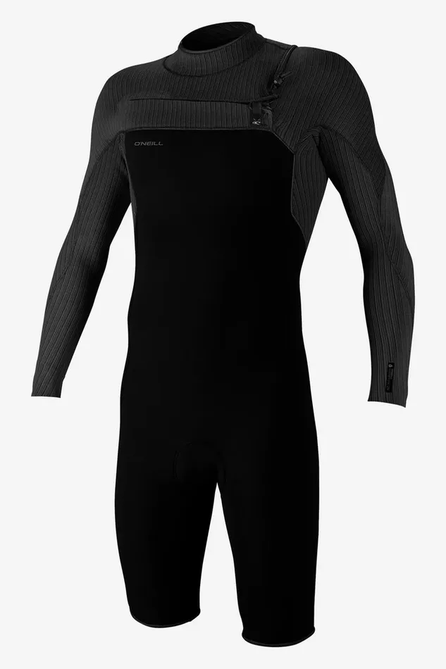 HYPERFREAK 2MM CHEST ZIP LS SPRING WETSUIT Blkblk Kids O039NEILL Series