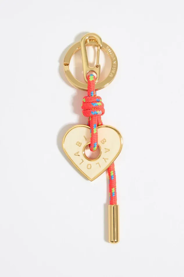 Ivory Heart Key Ring Ivory Women Bimba Y Lola Key Rings