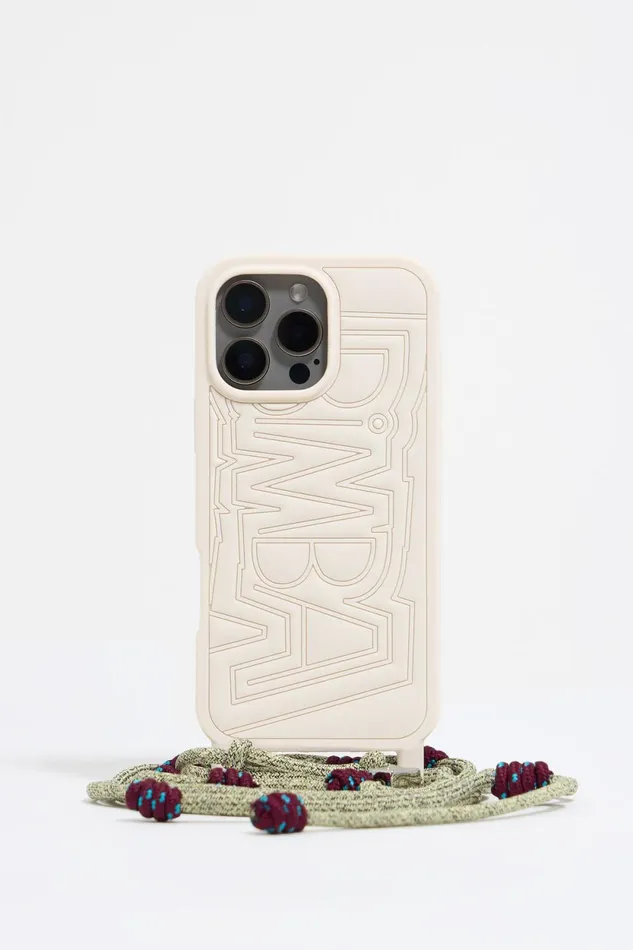 Ivory Silicone IPhone 16 Pro Max Case Ivory Women Bimba Y Lola Phone Cases