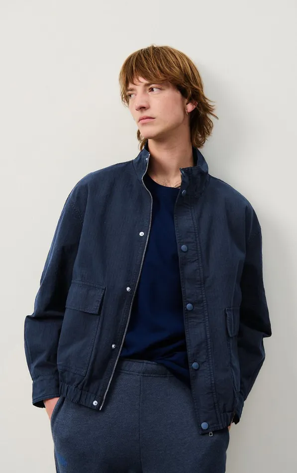 Jacket Rygybay Navy Men American Vintage Jackets and Blazers