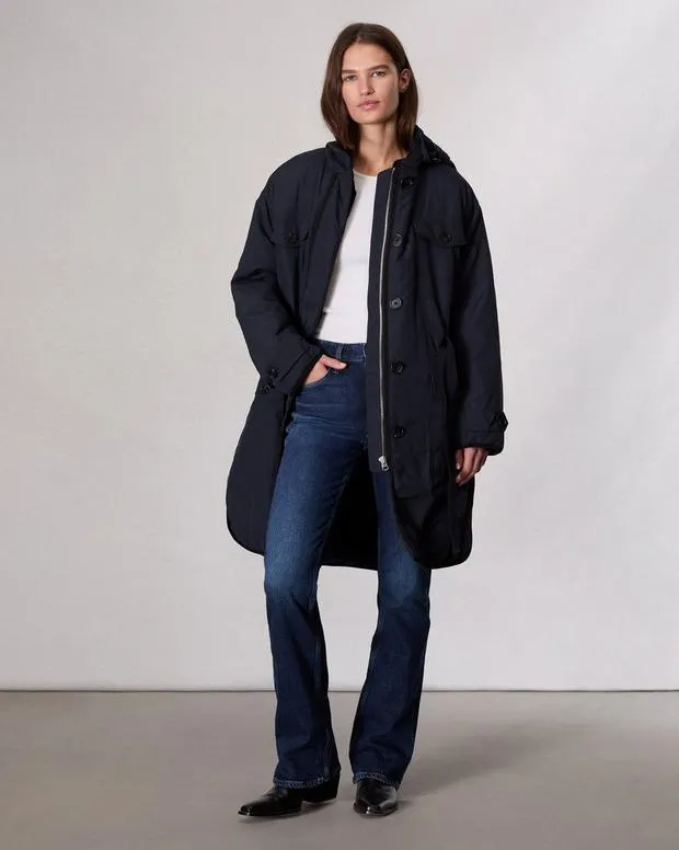 Jackets and Coats Women Rag and Bone Regan Ripstop Parka Salute