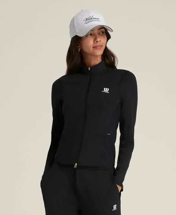 Jackets and Vests Women Wilson Court 1 Jacket Black