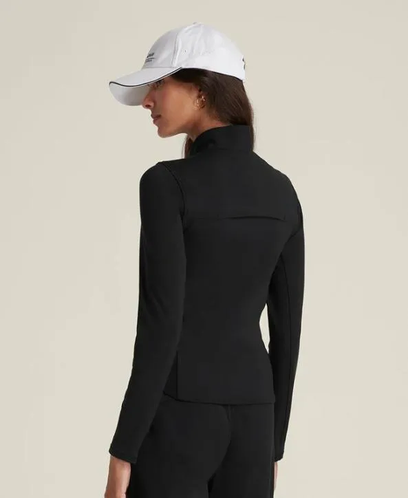 Jackets and Vests Women Wilson Court 1 Jacket Black Jackets and Vests Women Wilson Court 1 Jacket Black