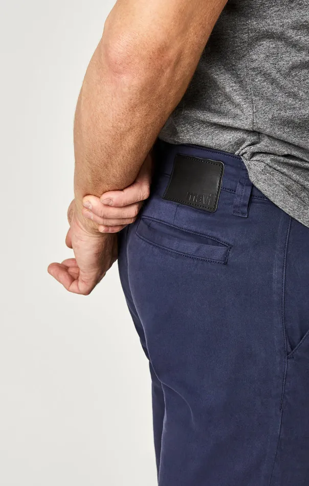 Jacob Shorts In Dark Navy Sateen Twill Men Mavi Jeans Shorts Jacob Shorts In Dark Navy Sateen Twill Men Mavi Jeans Shorts
