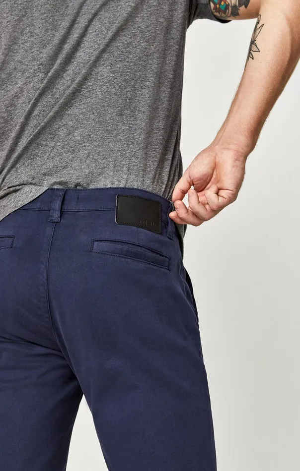 Jacob Shorts In Dark Navy Sateen Twill Men Mavi Jeans Shorts Jacob Shorts In Dark Navy Sateen Twill Men Mavi Jeans Shorts
