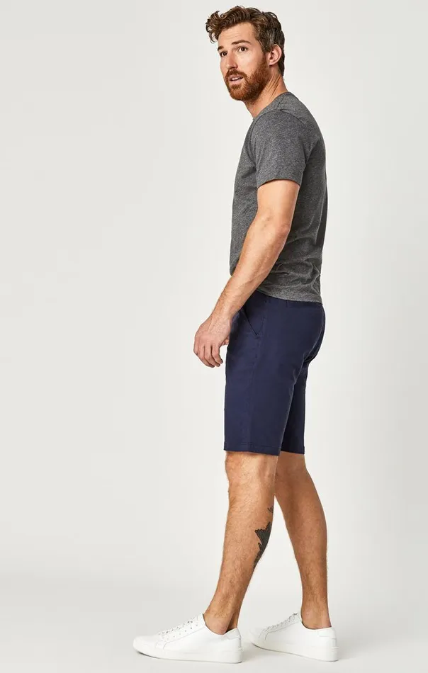 Jacob Shorts In Dark Navy Sateen Twill Men Mavi Jeans Shorts Jacob Shorts In Dark Navy Sateen Twill Men Mavi Jeans Shorts