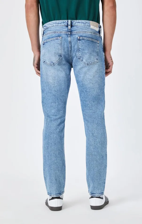Jake Slim Leg In Light Brushed Recycled Blue Men Mavi Jeans Denim Jake Slim Leg In Light Brushed Recycled Blue Men Mavi Jeans Denim