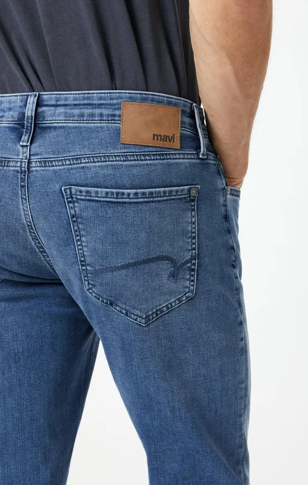 Jake Slim Leg In Mid Brushed Williamsburg Men Mavi Jeans Denim Jake Slim Leg In Mid Brushed Williamsburg Men Mavi Jeans Denim