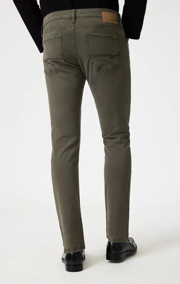 Jake Slim Leg In Tea Leaf Luxe Twill Men Mavi Jeans Pants Jake Slim Leg In Tea Leaf Luxe Twill Men Mavi Jeans Pants