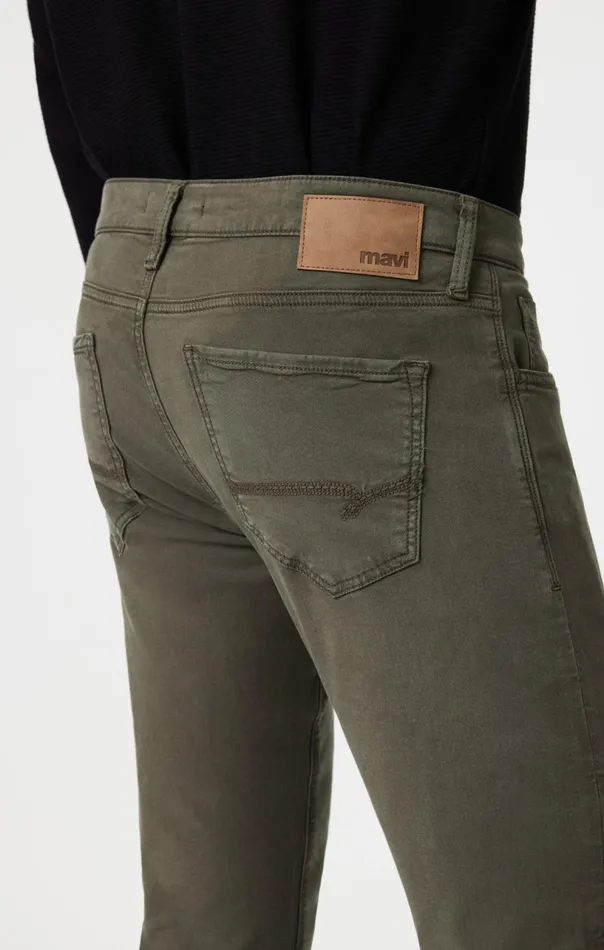 Jake Slim Leg In Tea Leaf Luxe Twill Men Mavi Jeans Pants Jake Slim Leg In Tea Leaf Luxe Twill Men Mavi Jeans Pants