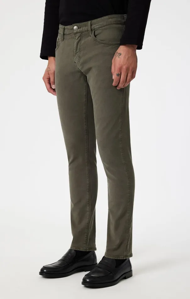 Jake Slim Leg In Tea Leaf Luxe Twill Men Mavi Jeans Pants Jake Slim Leg In Tea Leaf Luxe Twill Men Mavi Jeans Pants