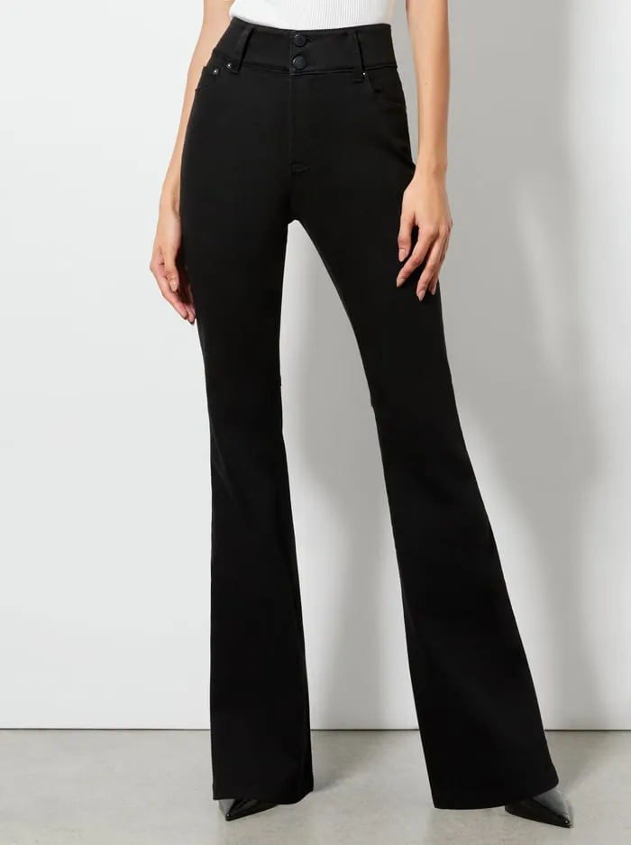 Jeans Women Alice Olivia Stacey Bell Jean Black