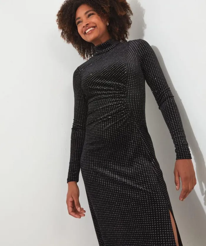 Joe Browns Dresses Women Shine Like A Star Dress Black