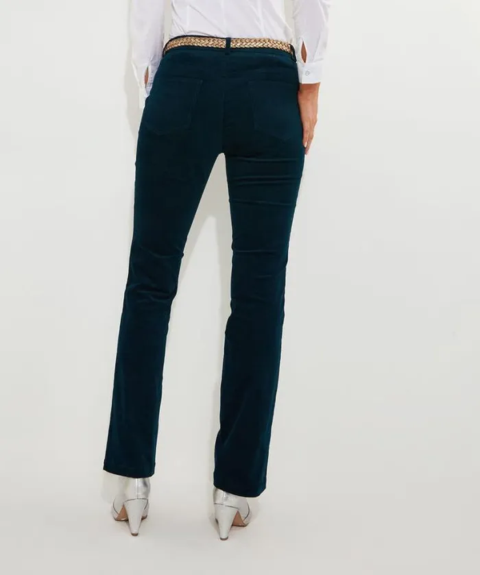 Joe Browns Jeans and Trousers Women Majestic Moleskin Trousers Teal Joe Browns Jeans and Trousers Women Majestic Moleskin Trousers Teal