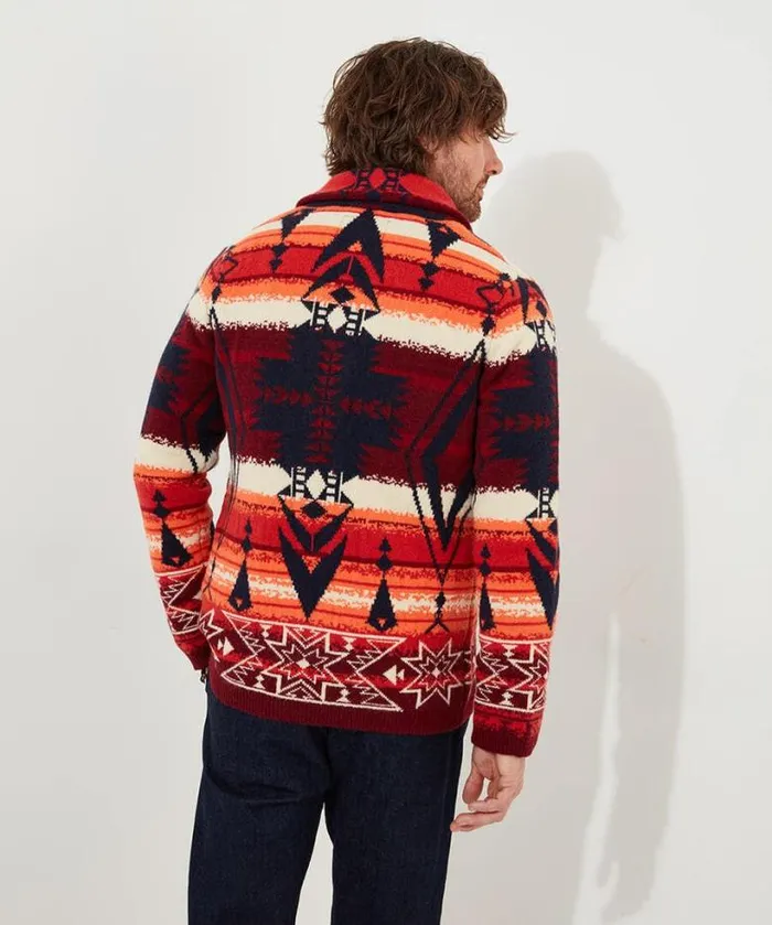 Joe Browns Knitwear Men Artisan Cardigan Sunset Joe Browns Knitwear Men Artisan Cardigan Sunset
