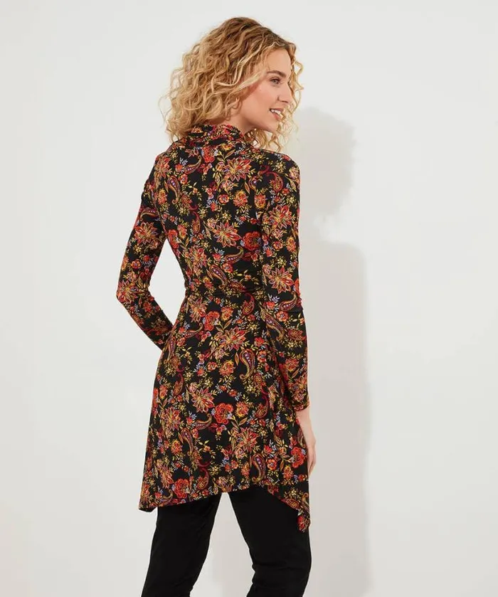 Joe Browns Tops Tunics and Blouses Women All New Button Printed Jersey Tunic Multi Joe Browns Tops Tunics and Blouses Women All New Button Printed Jersey Tunic Multi