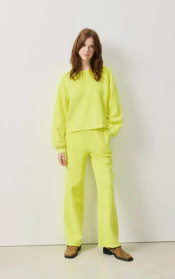 Joggers Bobypark Neon Yellow Women American Vintage Joggers and Leggings Joggers Bobypark Neon Yellow Women American Vintage Joggers and Leggings