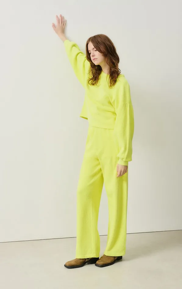 Joggers Bobypark Neon Yellow Women American Vintage Joggers and Leggings Joggers Bobypark Neon Yellow Women American Vintage Joggers and Leggings