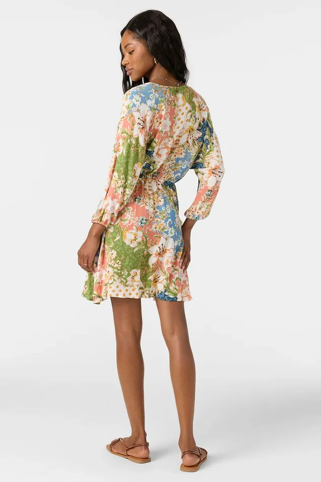 JOHANNA LUA FLORAL SHORT DRESS Women O039NEILL Clothing