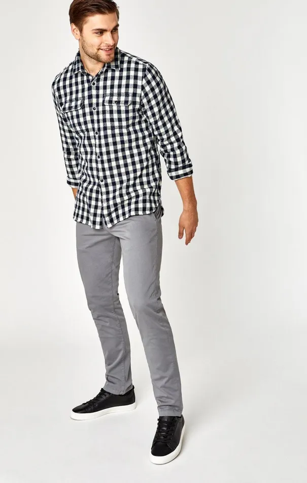 Johnny Slim Leg Chino In Shark Skin Twill Men Mavi Jeans Pants Johnny Slim Leg Chino In Shark Skin Twill Men Mavi Jeans Pants