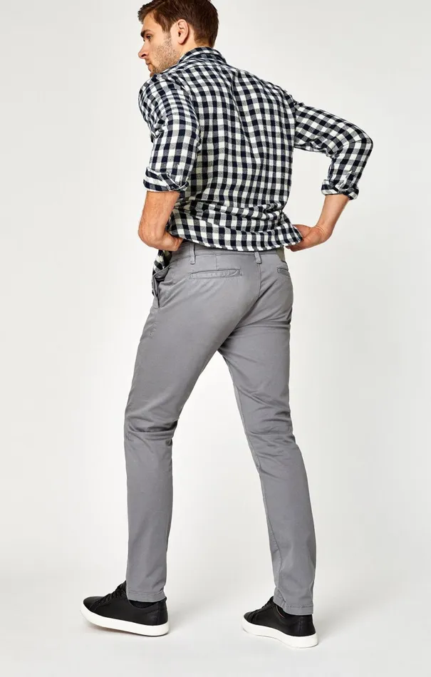 Johnny Slim Leg Chino In Shark Skin Twill Men Mavi Jeans Pants Johnny Slim Leg Chino In Shark Skin Twill Men Mavi Jeans Pants