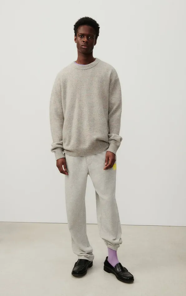Jumper Pyatury Grey Multimelange Men American Vintage Jumpers and Cardigans Jumper Pyatury Grey Multimelange Men American Vintage Jumpers and Cardigans