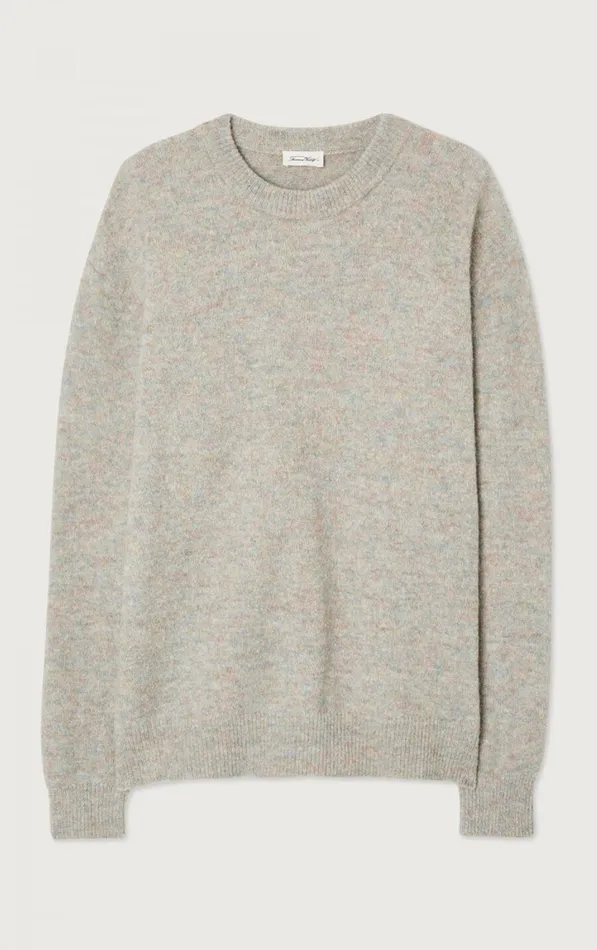 Jumper Pyatury Grey Multimelange Men American Vintage Jumpers and Cardigans Jumper Pyatury Grey Multimelange Men American Vintage Jumpers and Cardigans
